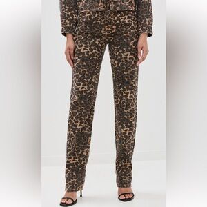 Lioness Carmela jeans in leopard